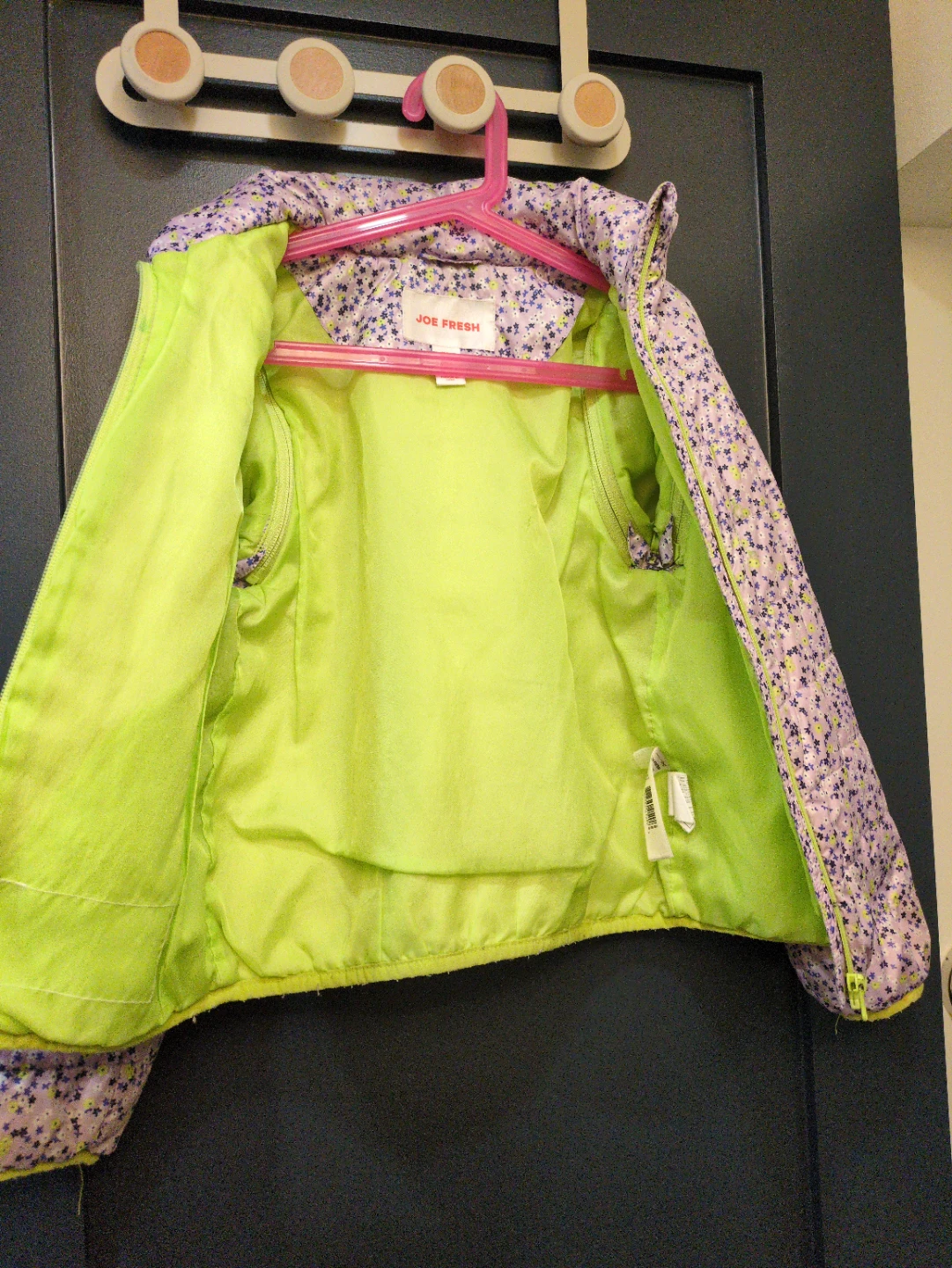 Joe Fresh floral puffer jacket - photo 2
