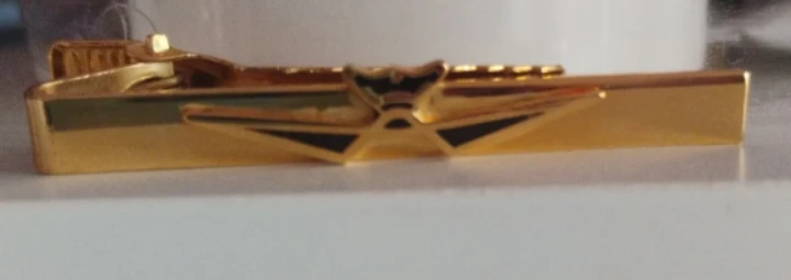 Wardair Vintage Gold Tone Tie Bar - photo 2