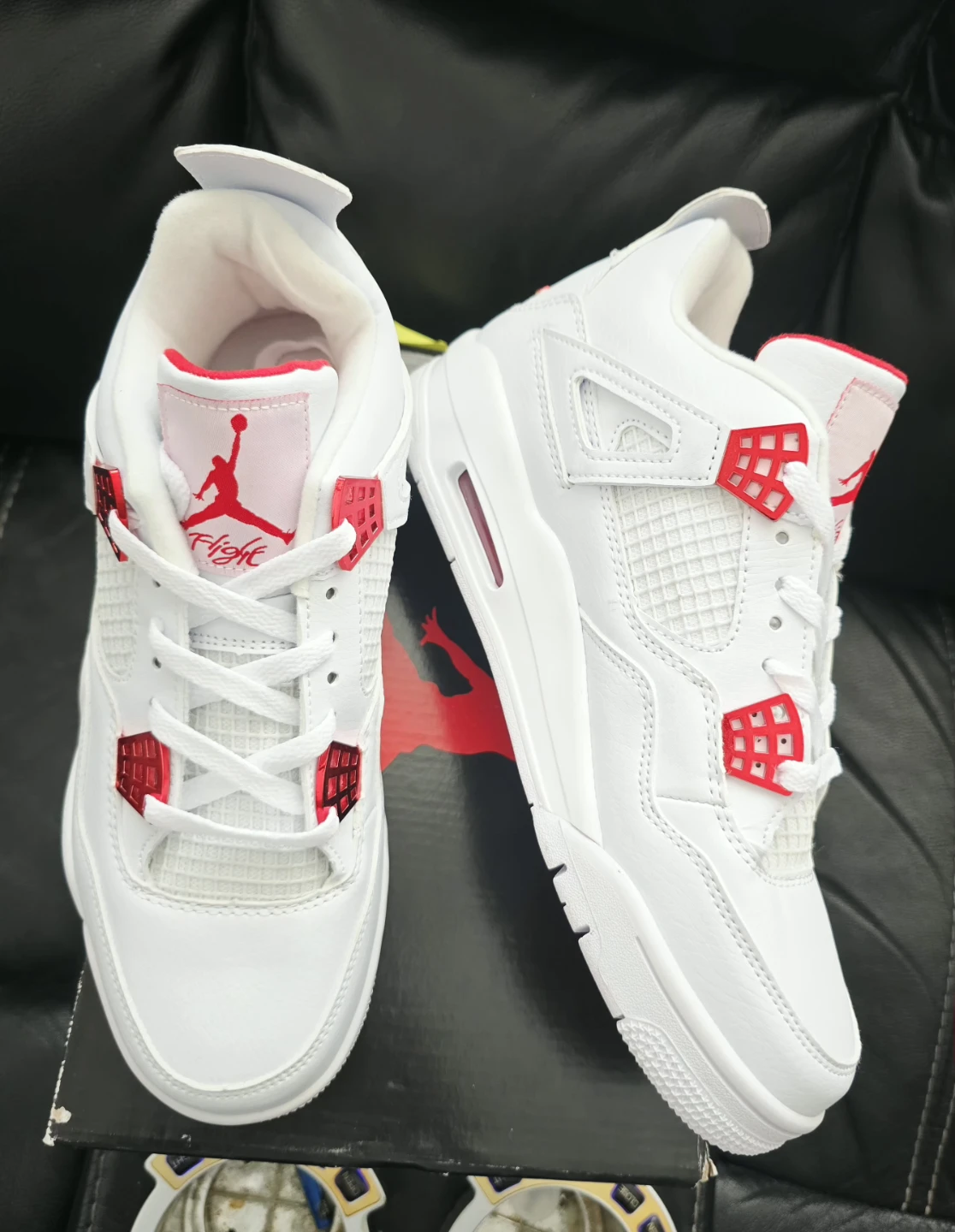 Brand new Jordan 4 Metallic Red for sale - photo 4