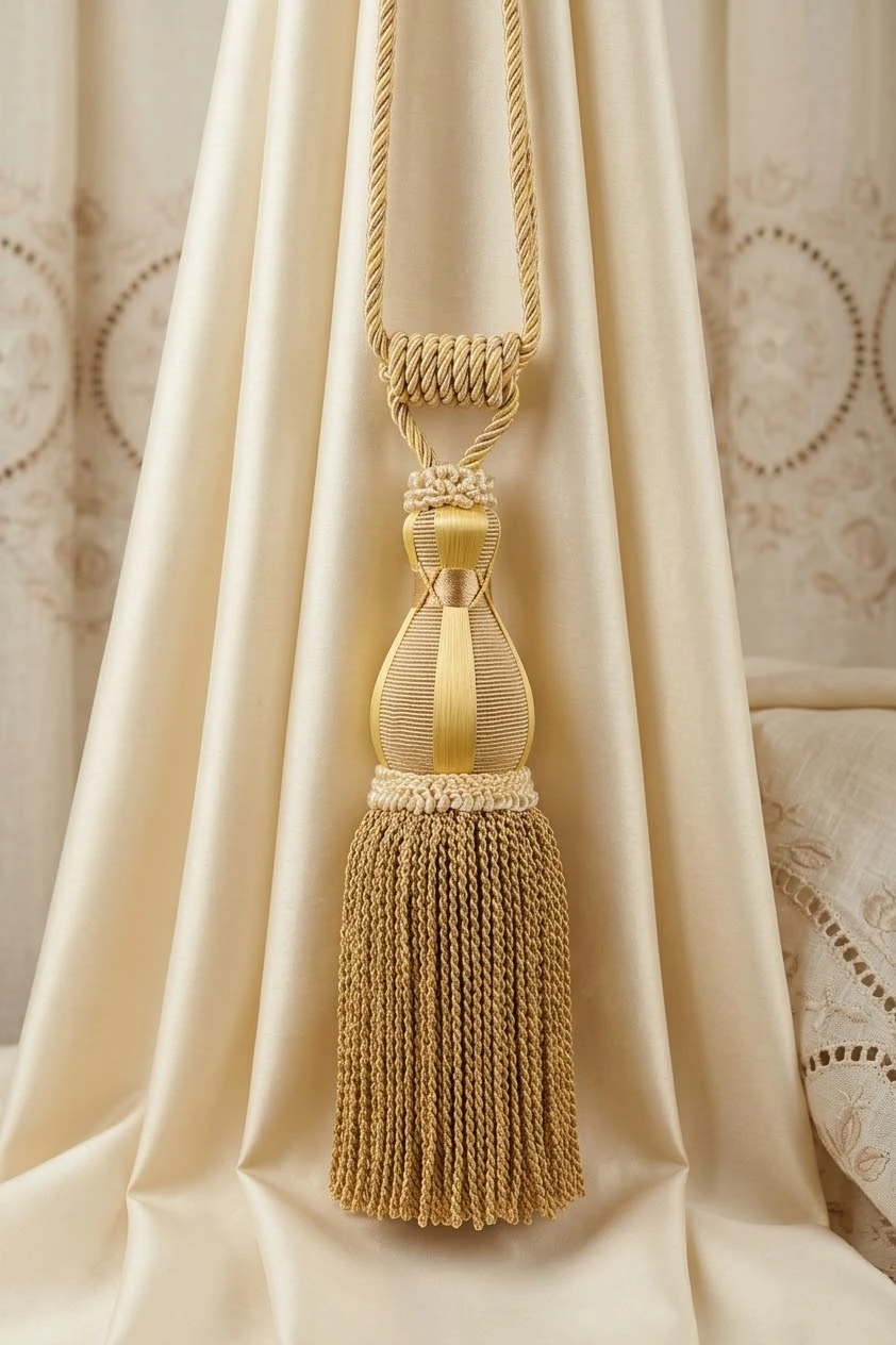Gold Curtain Tieback Tassel