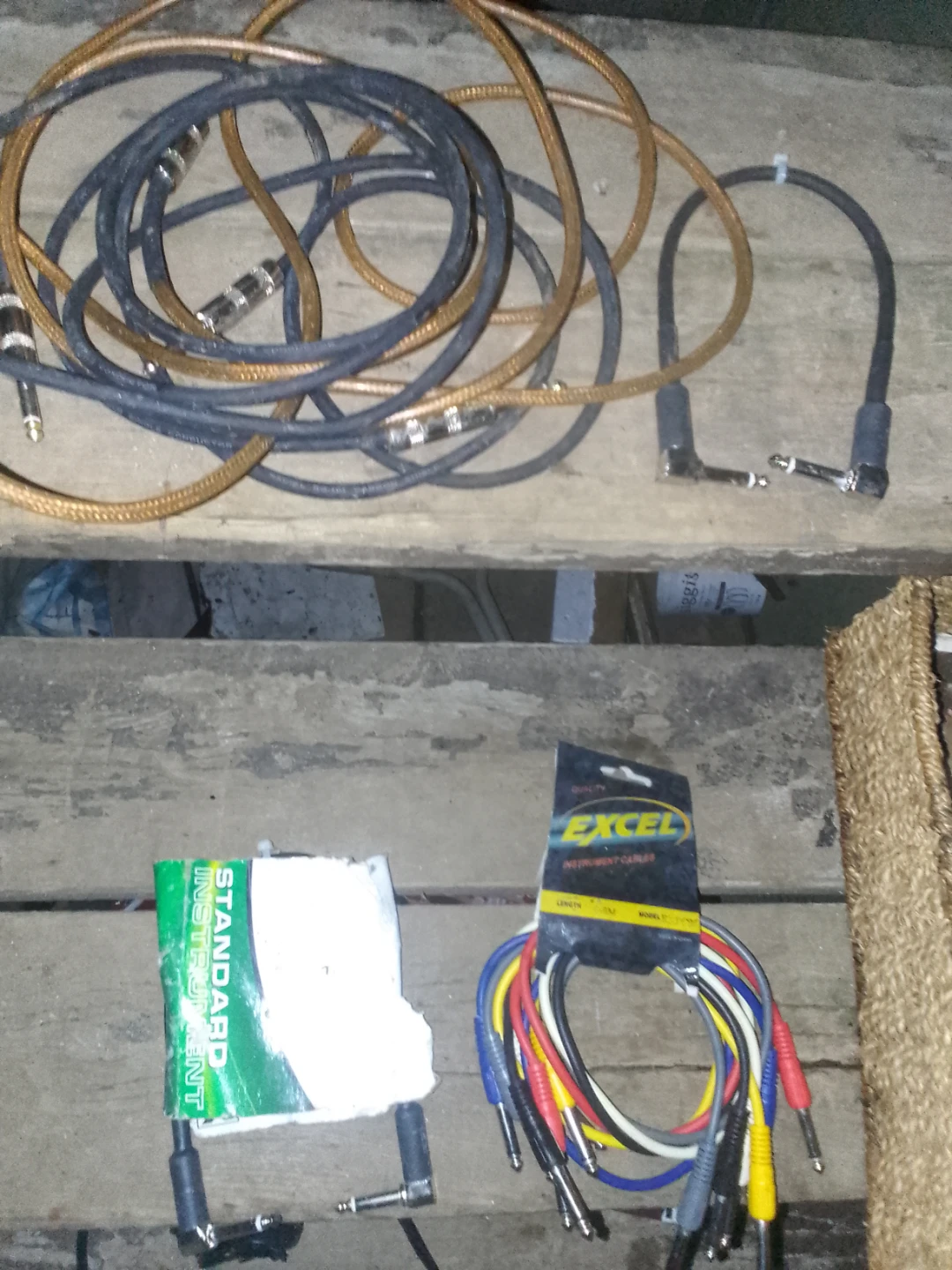 Assorted Guitar Strings and Instrument Cables - photo 2