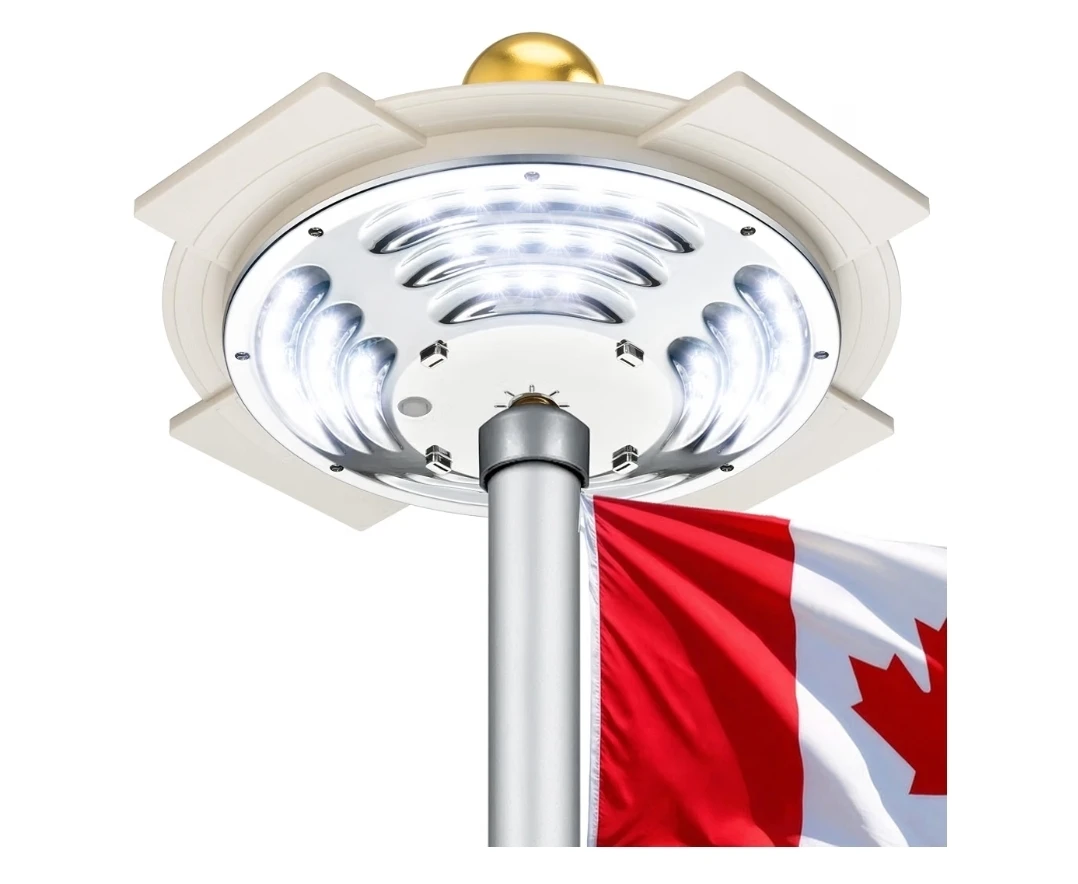 Solar LED Flag Pole Light