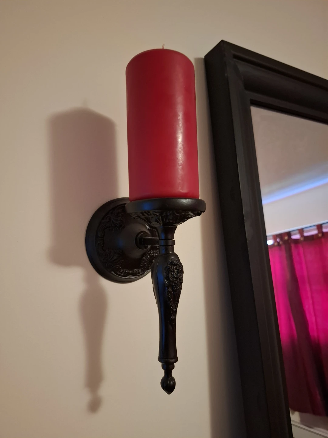 IKEA Mirror, Bench and Candle Sconces - photo 3