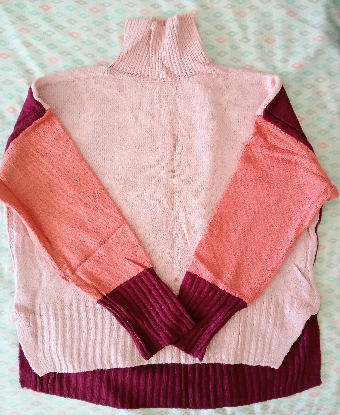 Two-tone turtleneck sweaters - photo 4