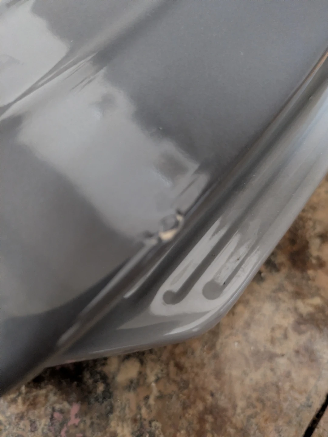 PC Grey Covered Stoneware Baker - photo 4