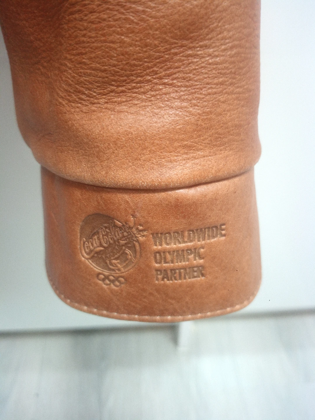 Coca-Cola Worldwide Olympic Partner Leather Jacket - photo 4