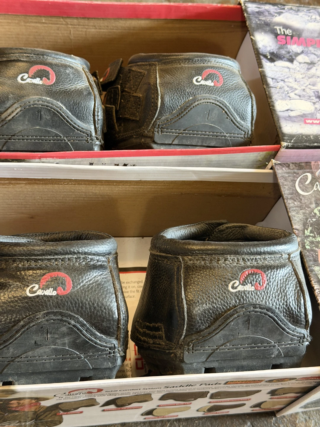 Cavallo Simple Horse Boots - Sizes 1 and 2