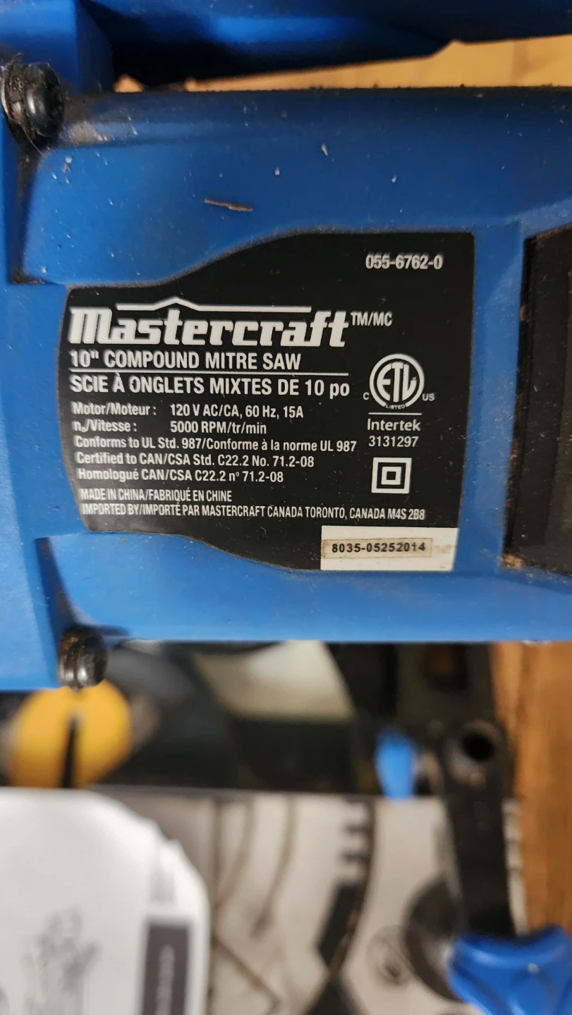 Mastercraft 10" Compound Mitre Saw - photo 2