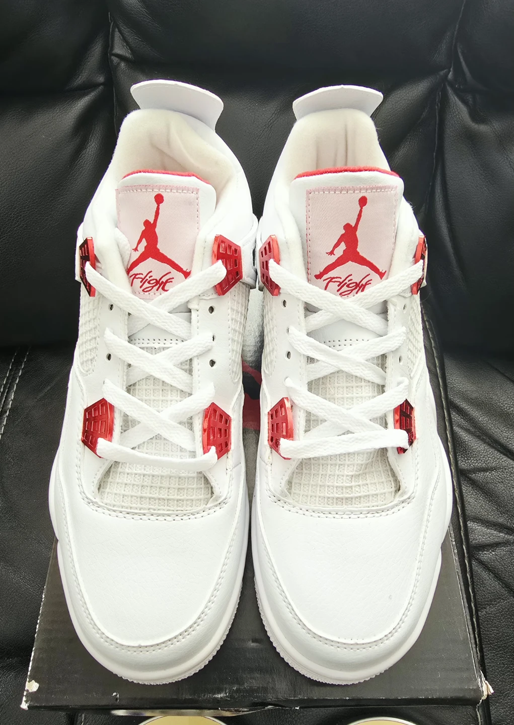 Brand new Jordan 4 Metallic Red for sale - photo 3