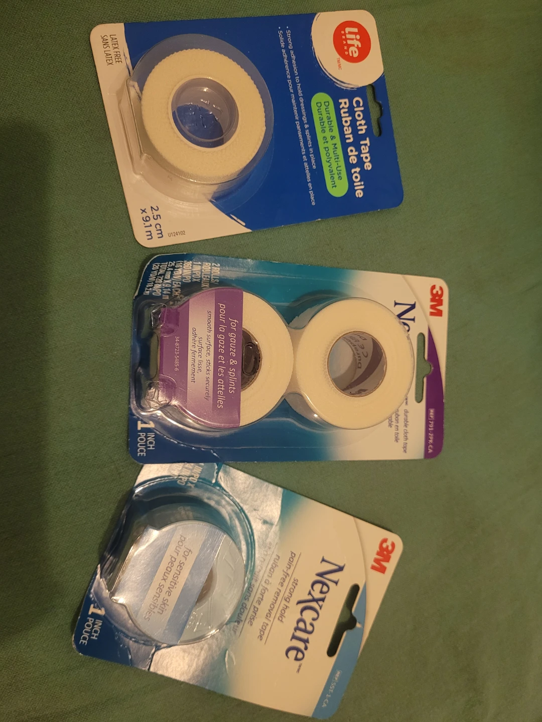 Assorted Adhesive Medical Tapes