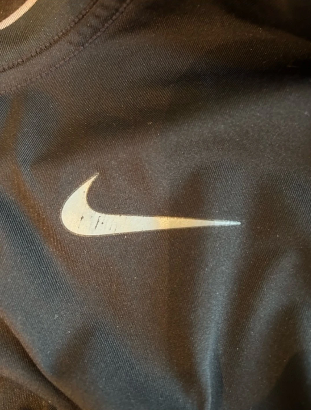 Nike Large Men's Pro Dri-FIT Long-Sleeve Fitted Shirt. Black. - photo 4