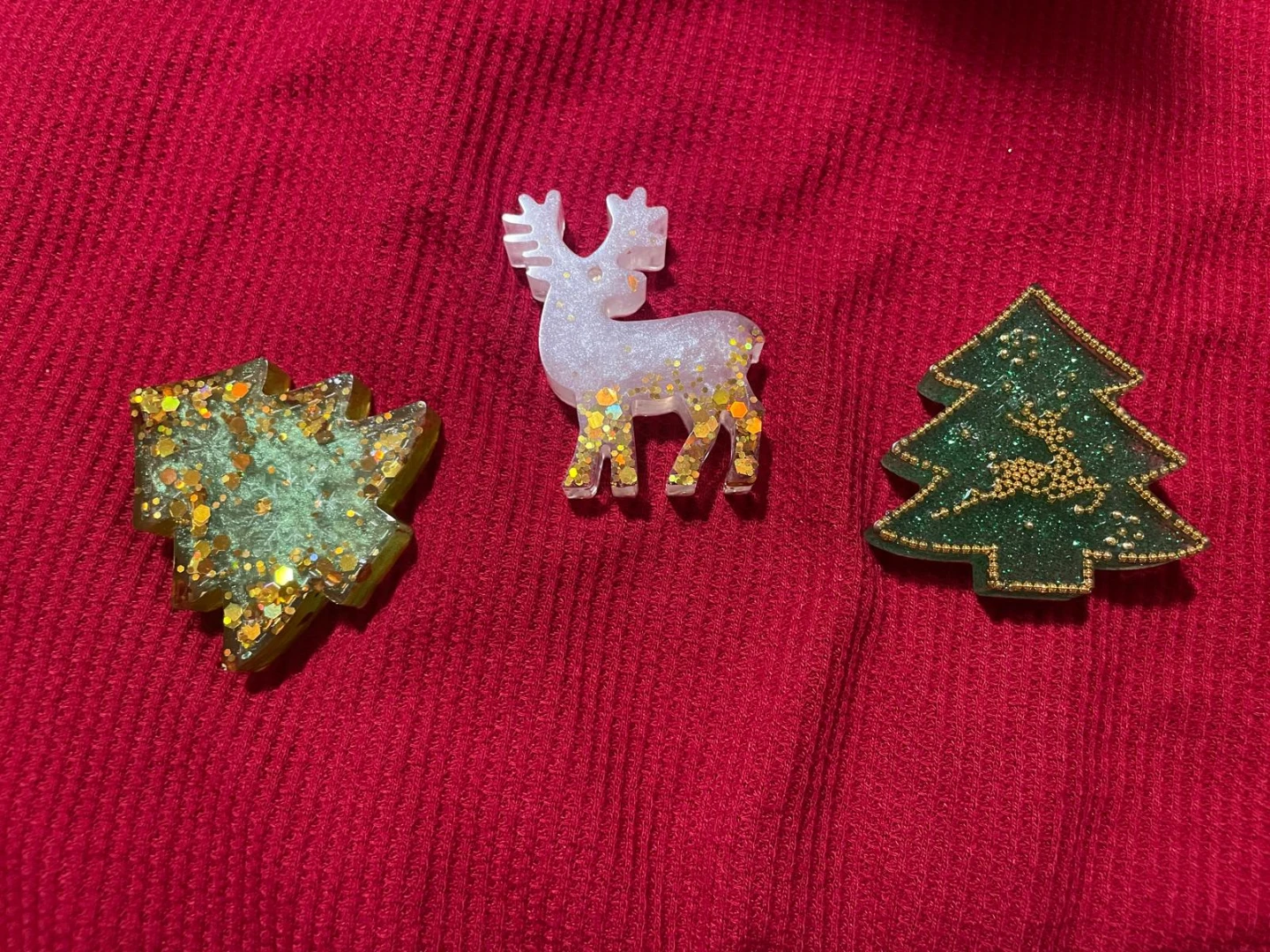 Resin Christmas decorations