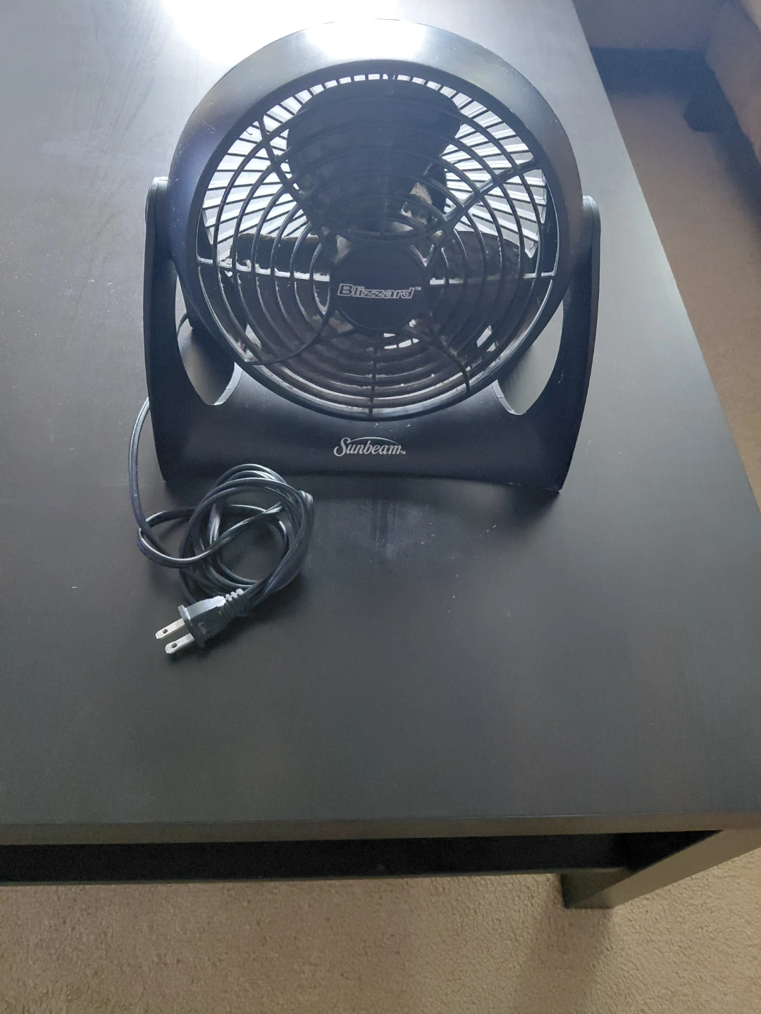Sunbeam Blizzard Personal Desk Fan - photo 2
