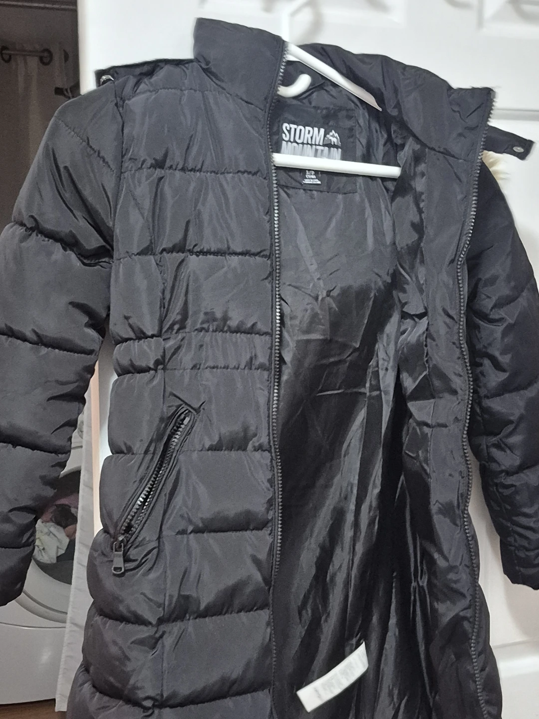 Storm Mountain Black Puffer Jacket