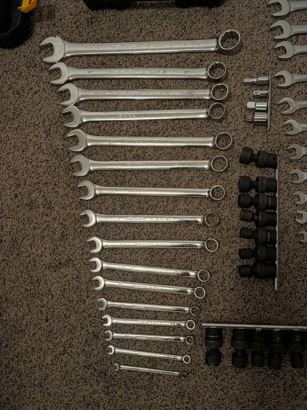 Mastercraft Wrench and Socket Set