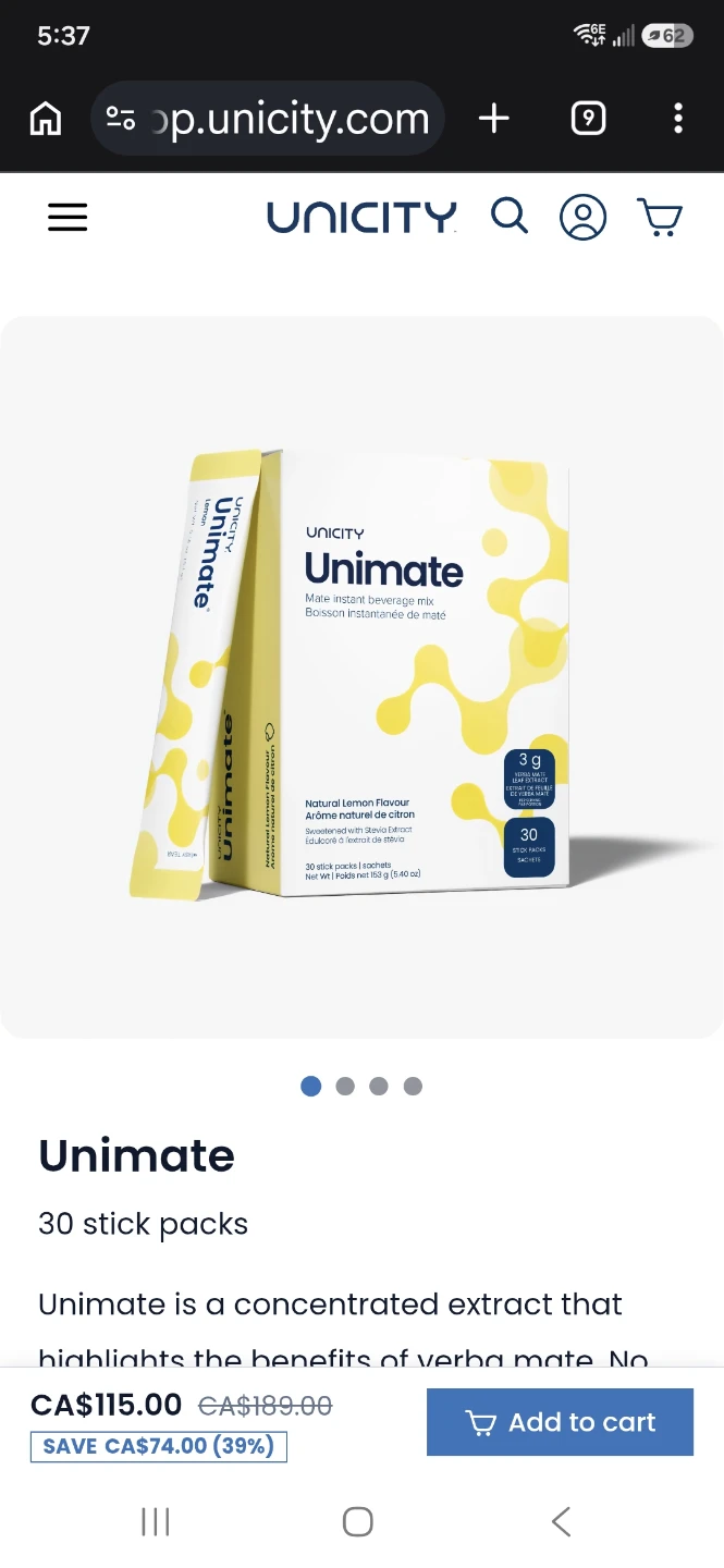 Unicity Unimate and Balance beverage mix collection - photo 2