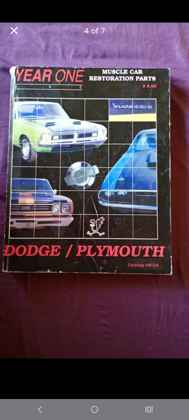 Collection of 5 Vintage Mopar Automotive Books and Catalogs - photo 4