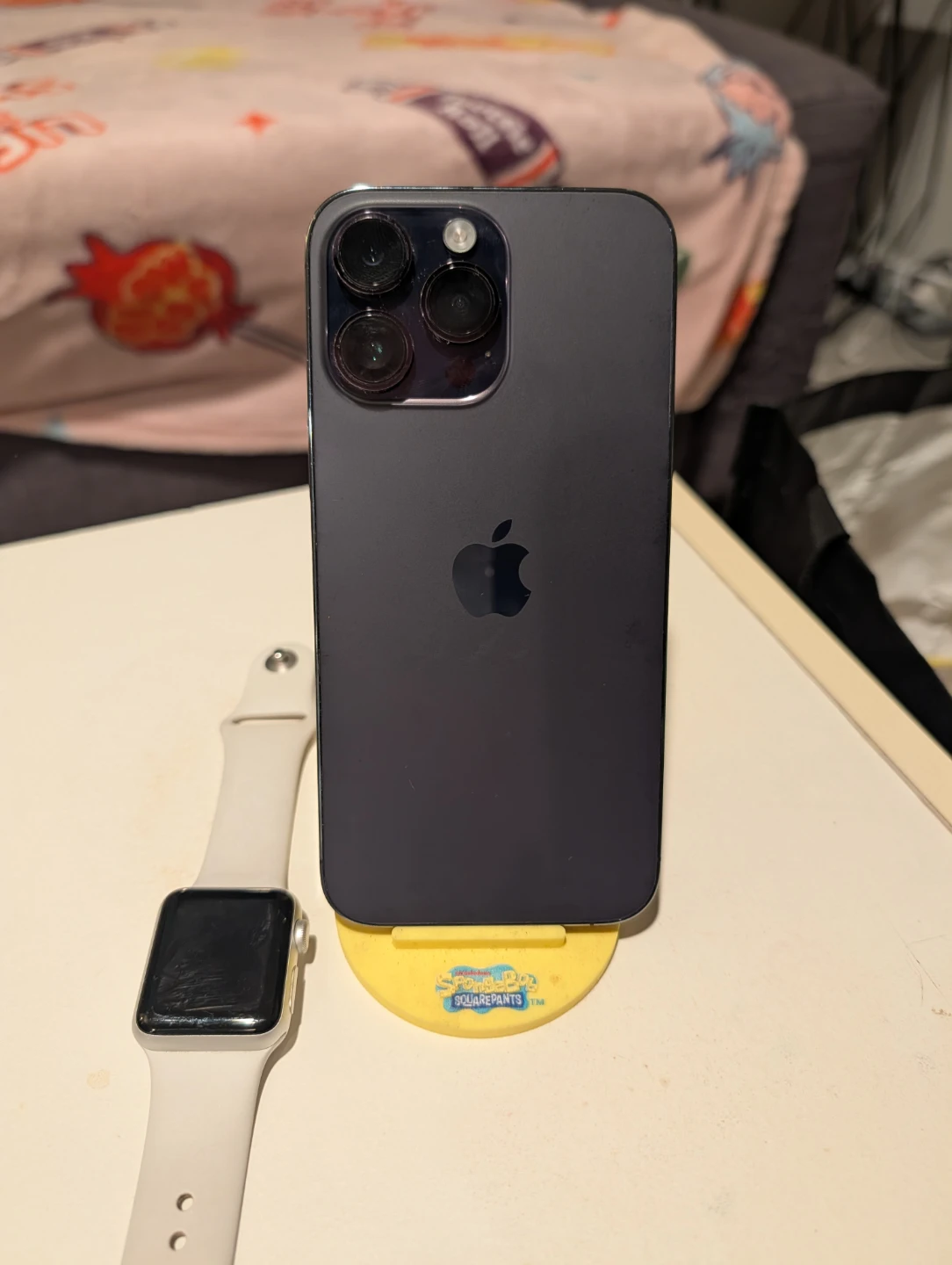 Apple iPhone 14 Pro max with Apple watch Series 3