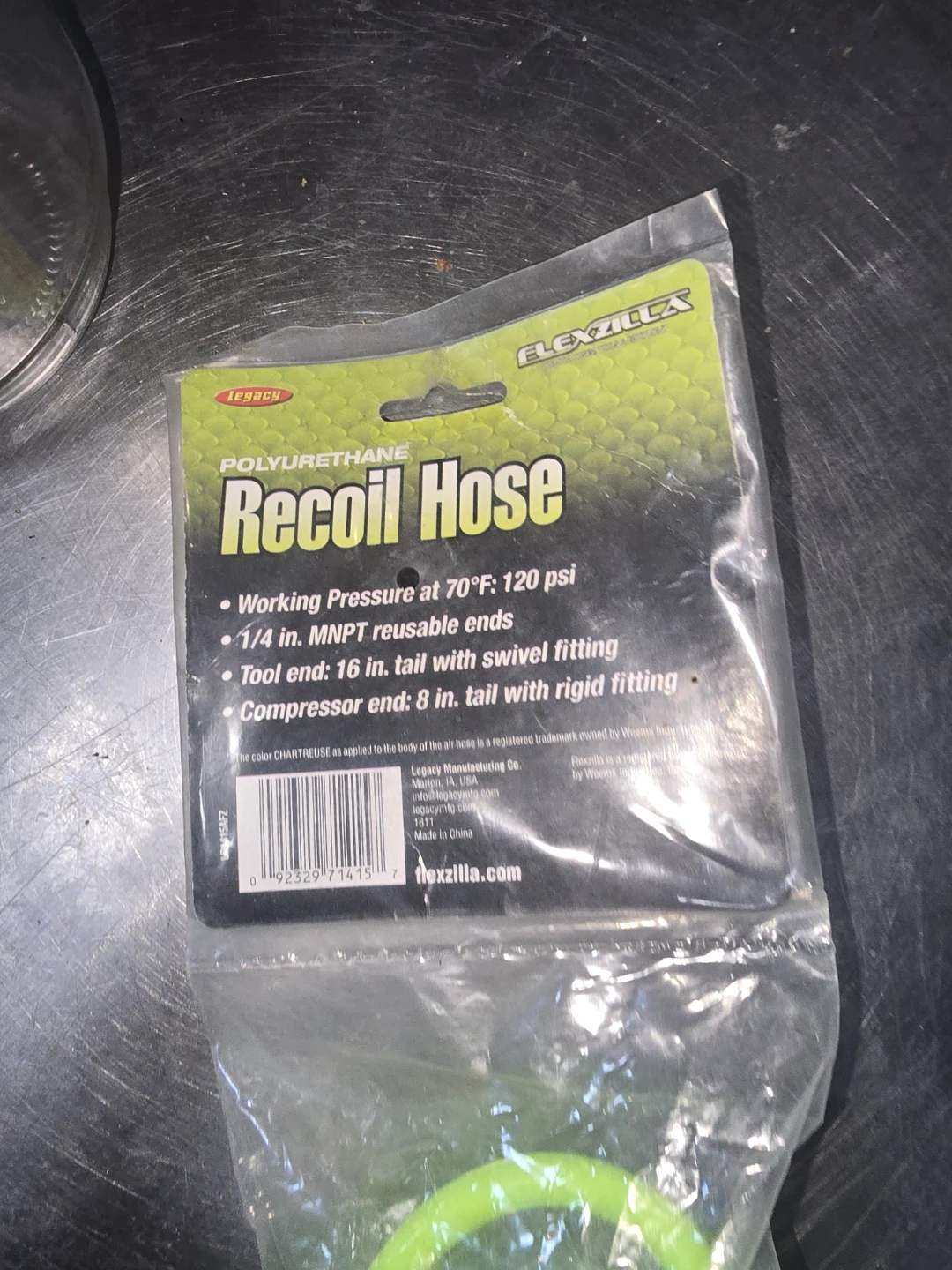 Flexzilla 15ft Polyurethane Recoil Hose - photo 2
