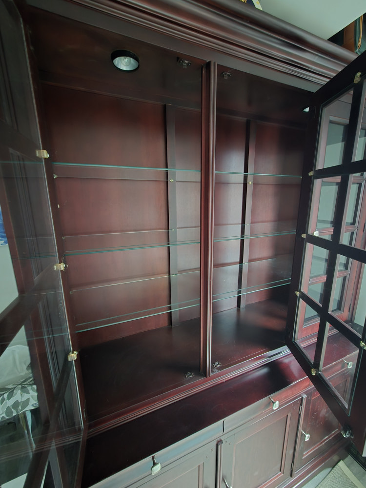 HPL Shermag Wood Hutch and Buffet - photo 2
