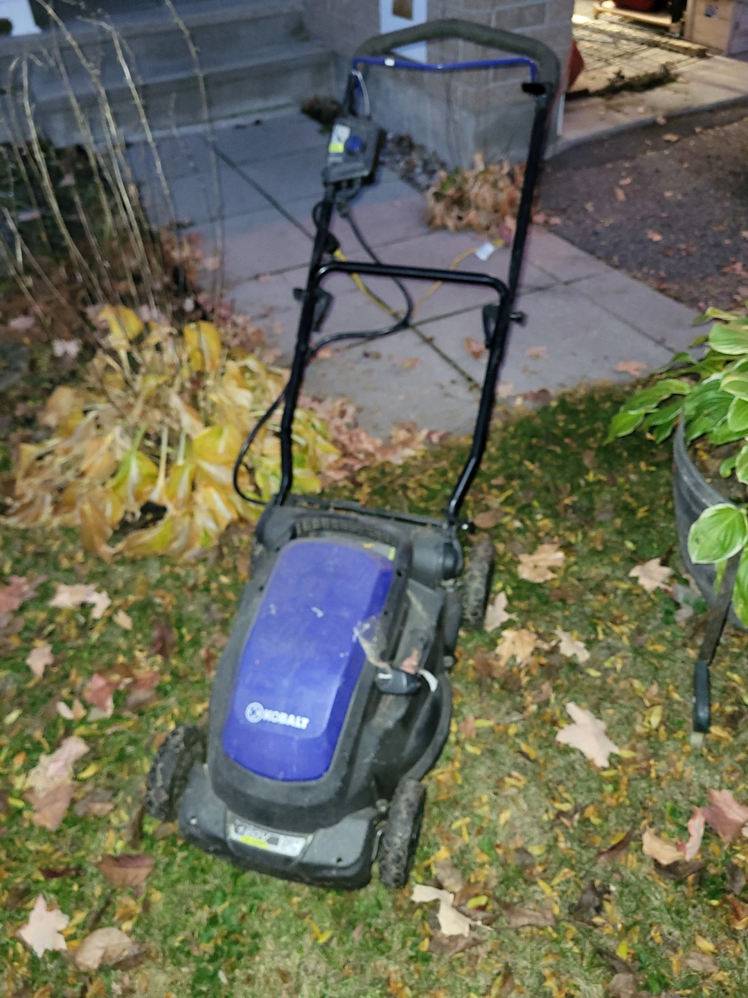 16" Kobalt 10 Amp Corded Electric Lawn Mower