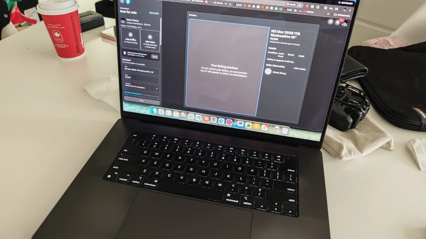 Apple MacBook Pro 16-inch M3 Max 36GB 1TB - photo 4