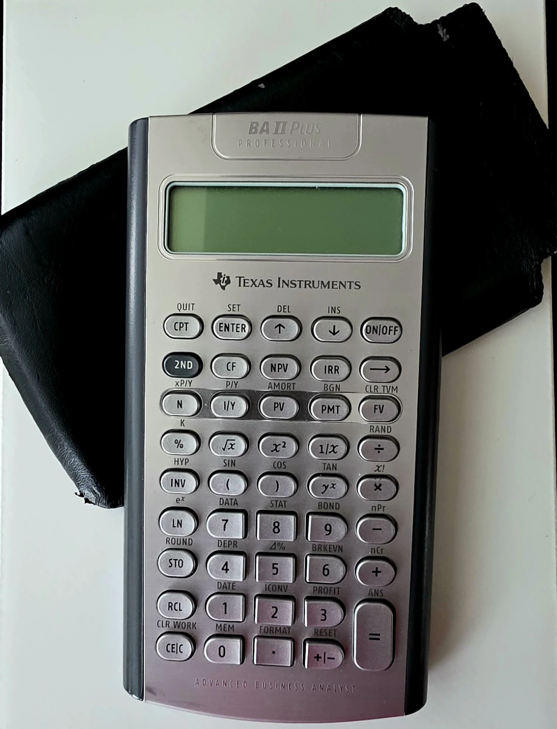 Texas Instruments BA II Plus Professional Calculator, Millwoods - photo 2