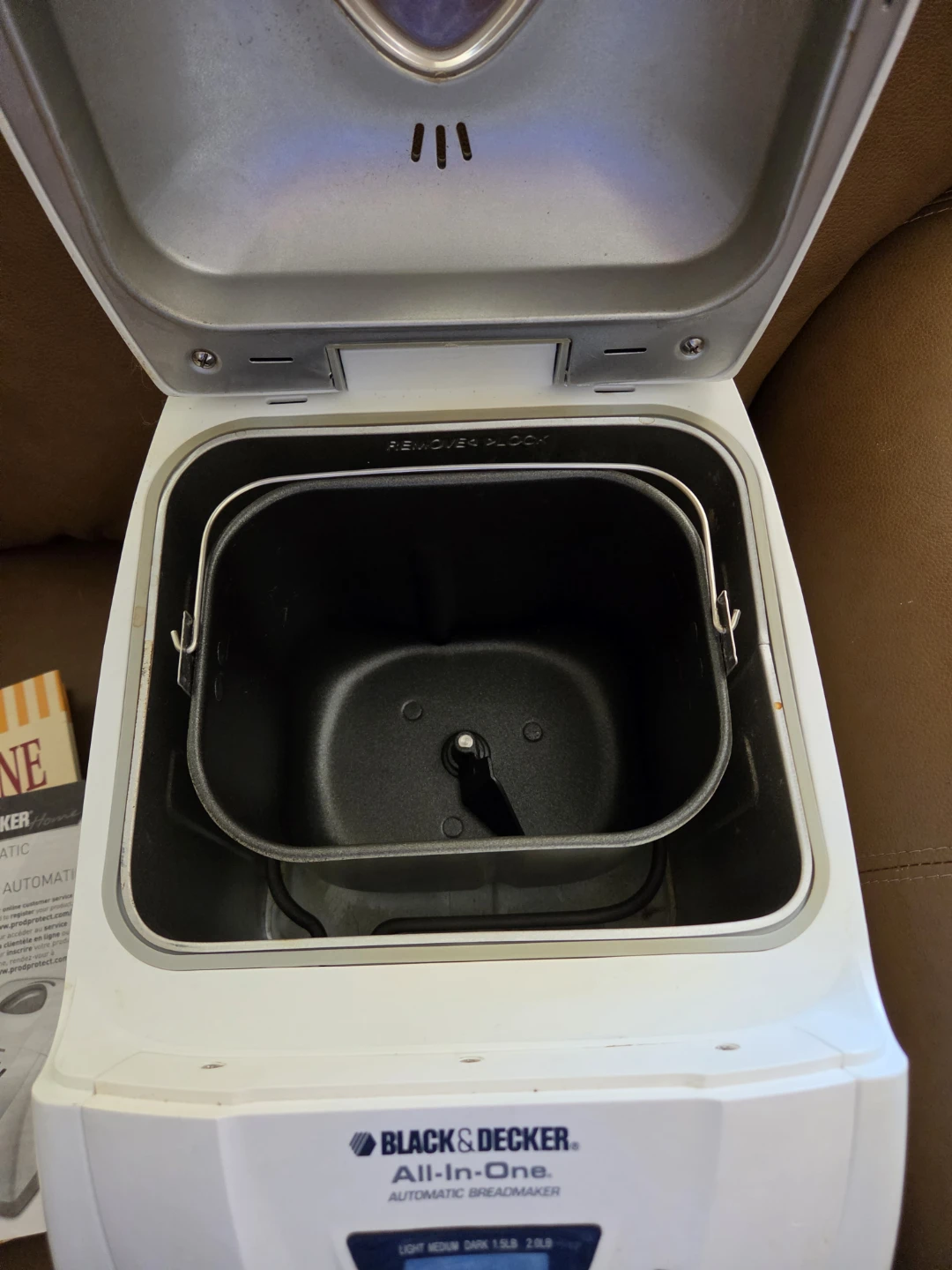Black & Decker All-In-One Automatic Breadmaker - photo 2