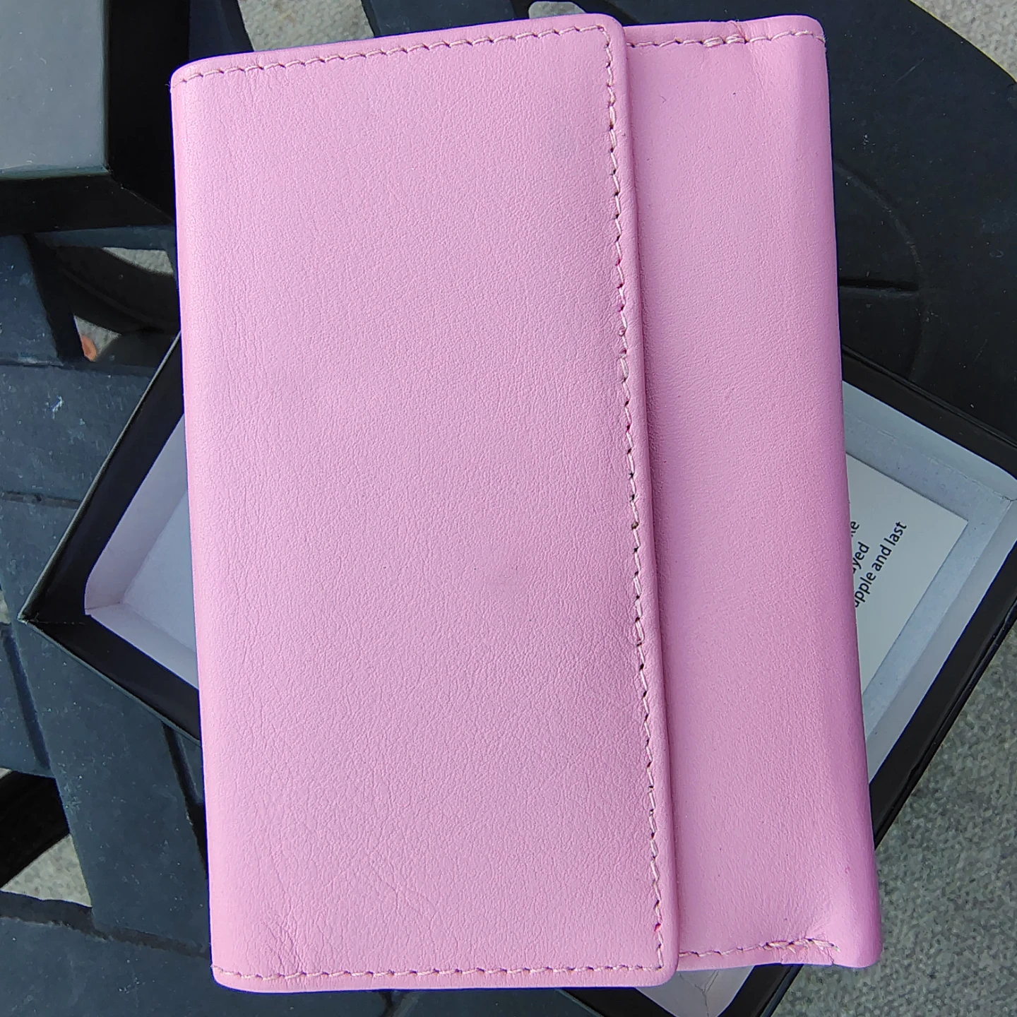 Access Denied RFID Blocking Pink Leather Wallet - photo 2