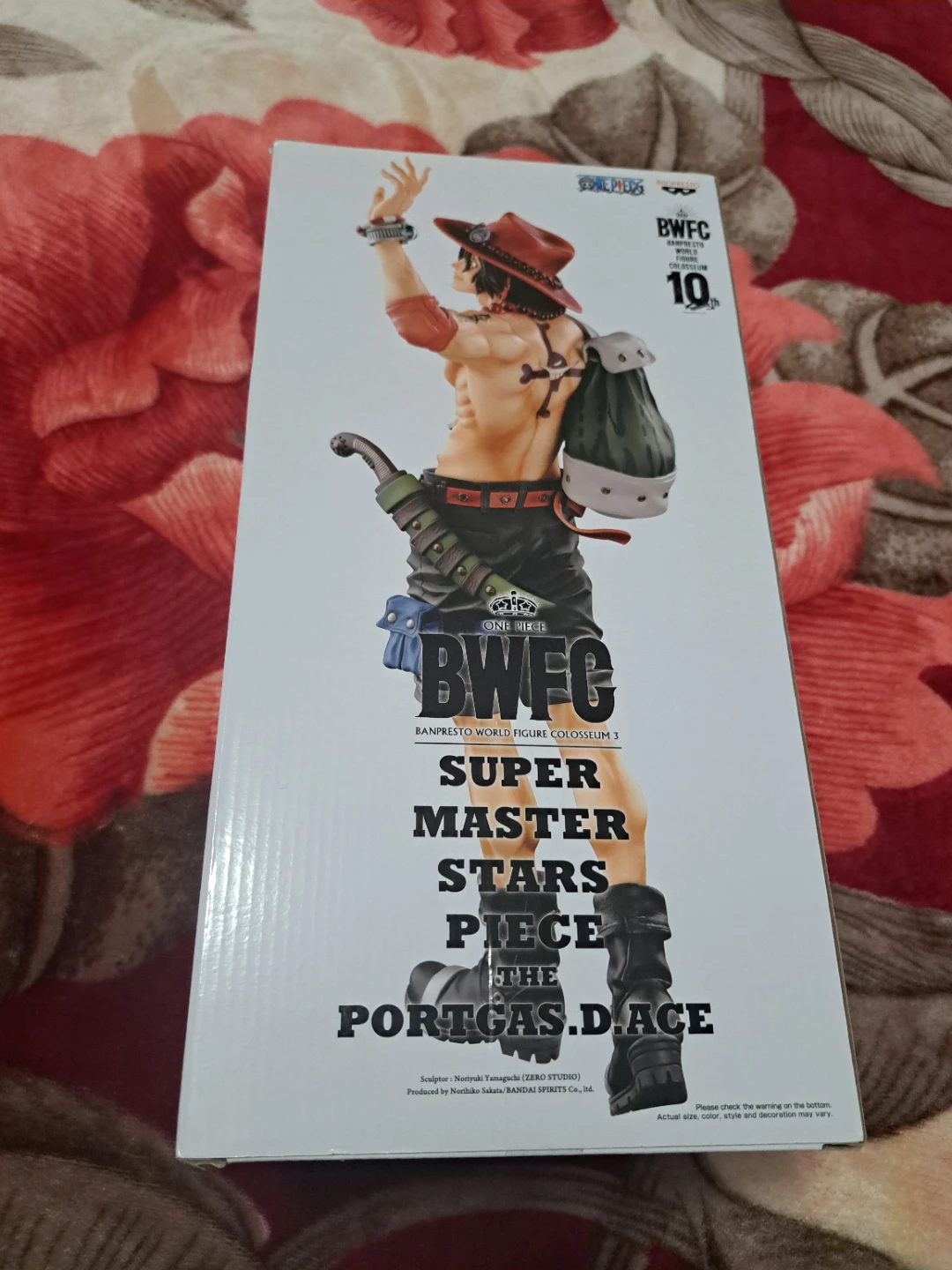 One Piece BWFC Super Master Stars Piece Portgas D. Ace Figure