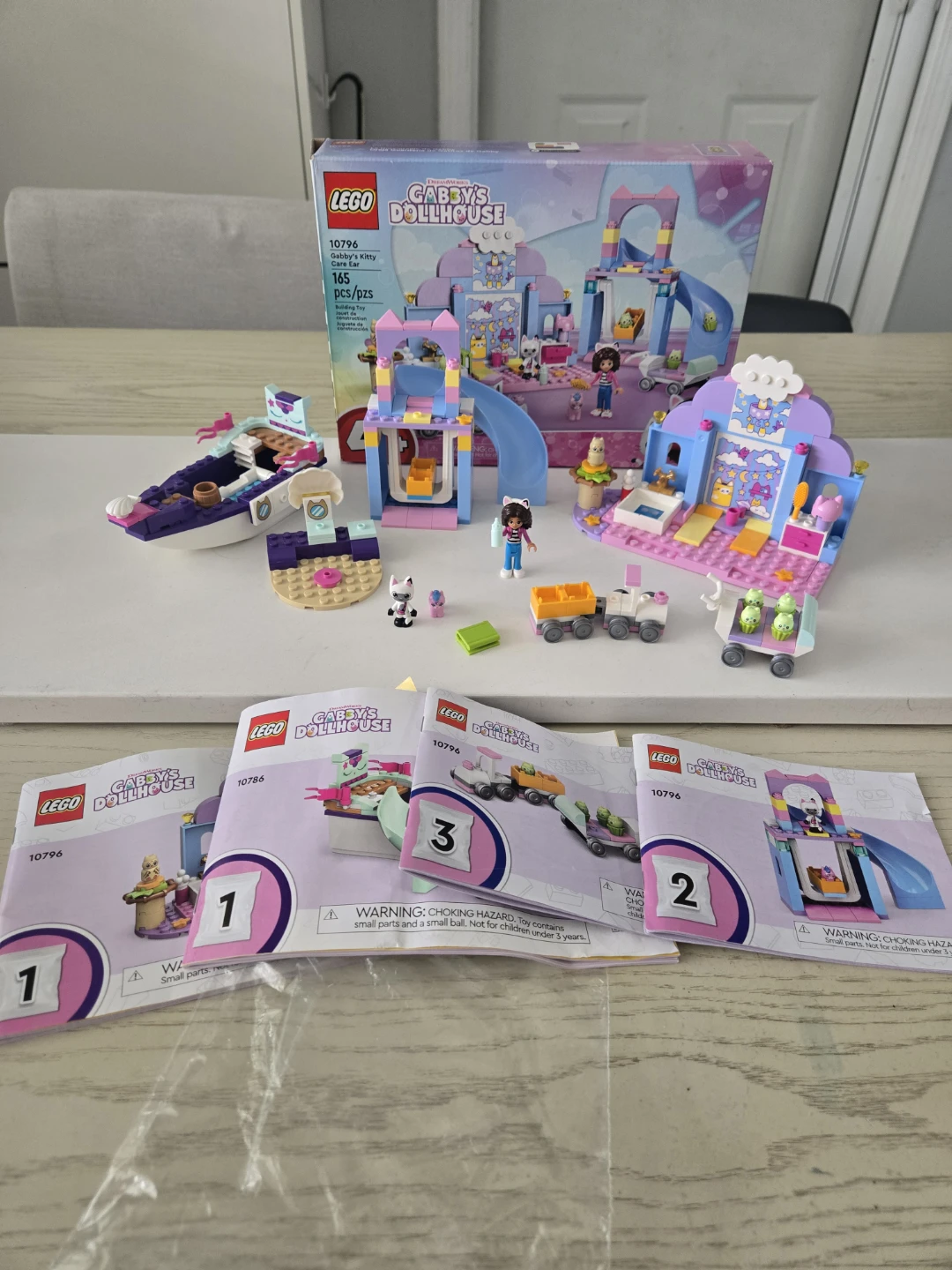 Gabby dollhouse lego playset