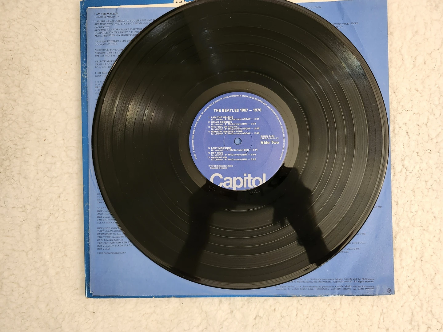 The Beatles 1967-1970 Vinyl Record Set - photo 5