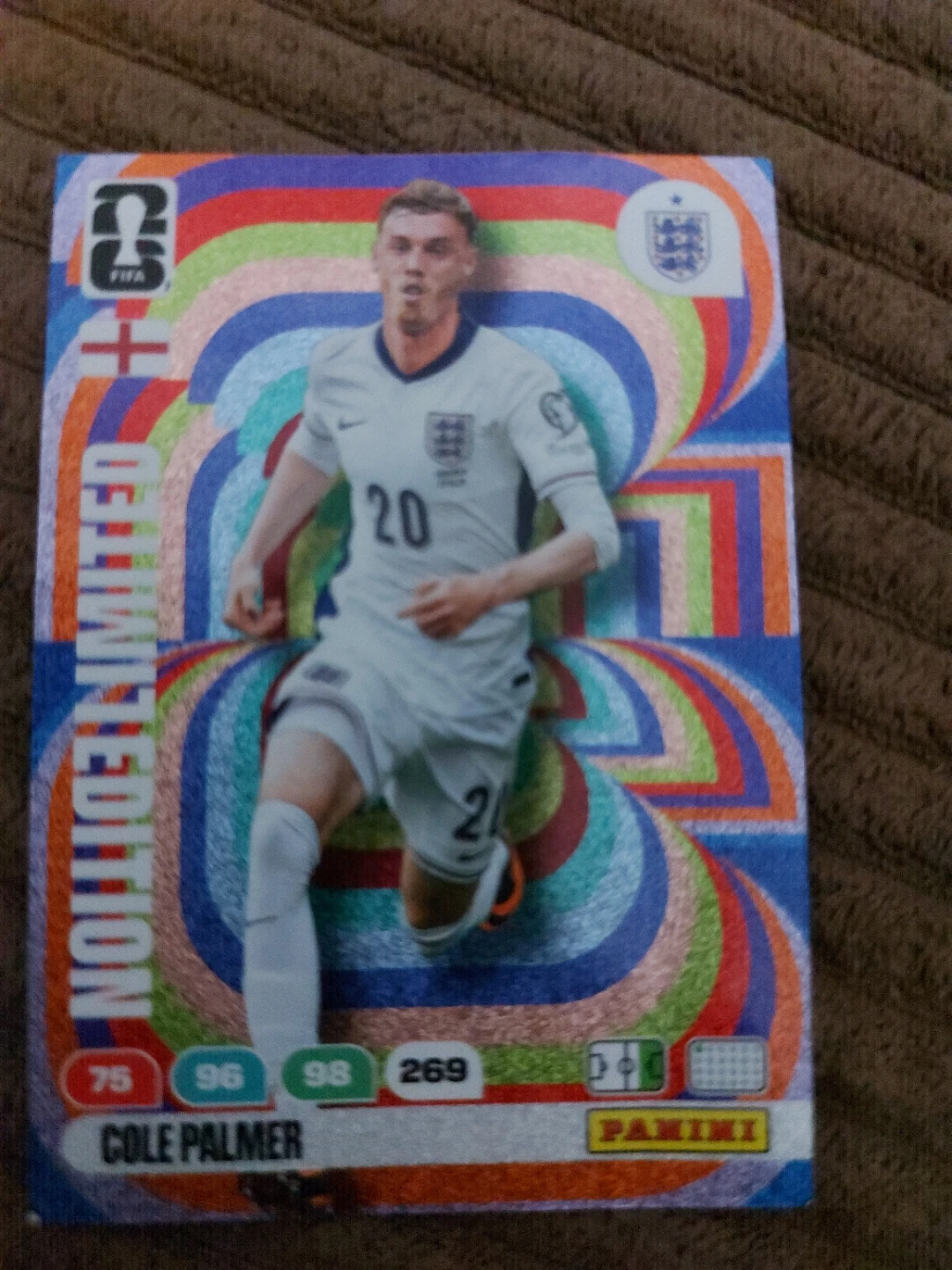 Panini FIFA World Cup 2026 Cole Palmer Trading Card