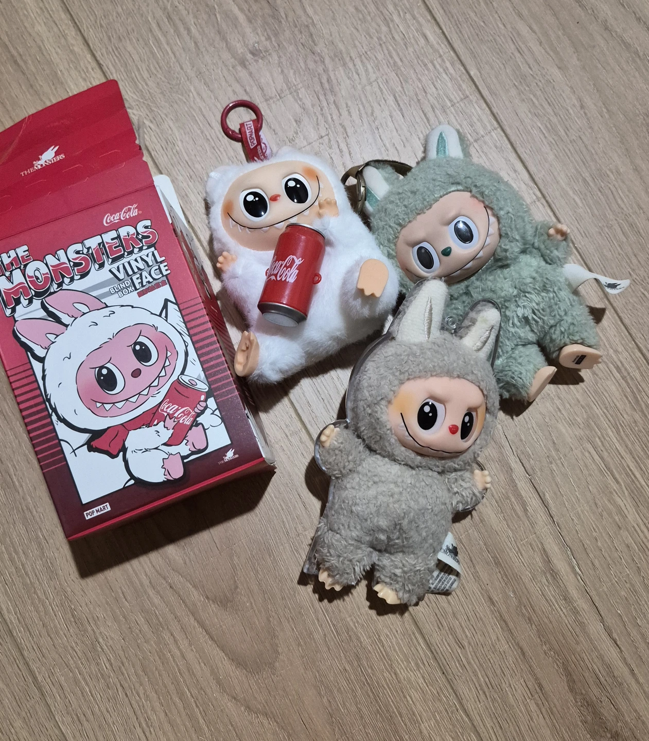 Pop Mart The Monsters Vinyl Face Keychains