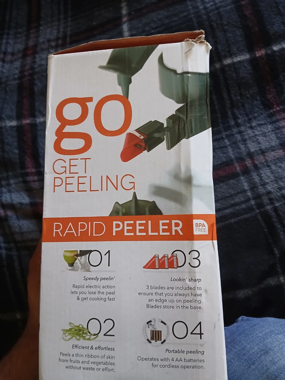 Rapid Peeler Electric Fruit and Vegetable Peeler - photo 2