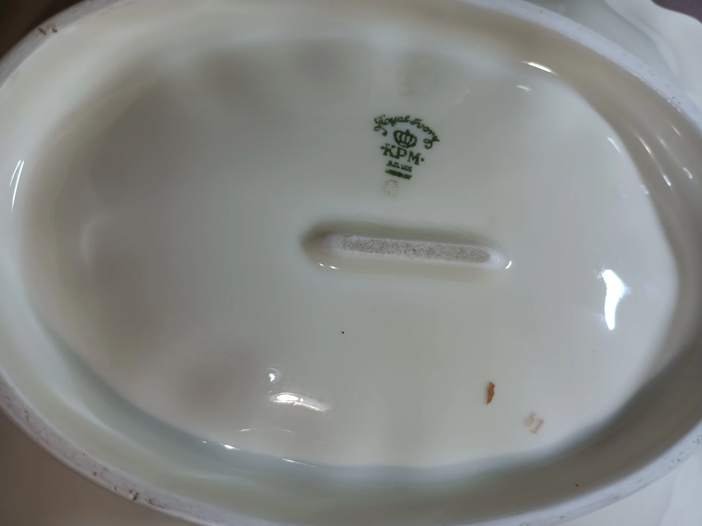 Royal Ivory KPM Serving Dish - photo 4