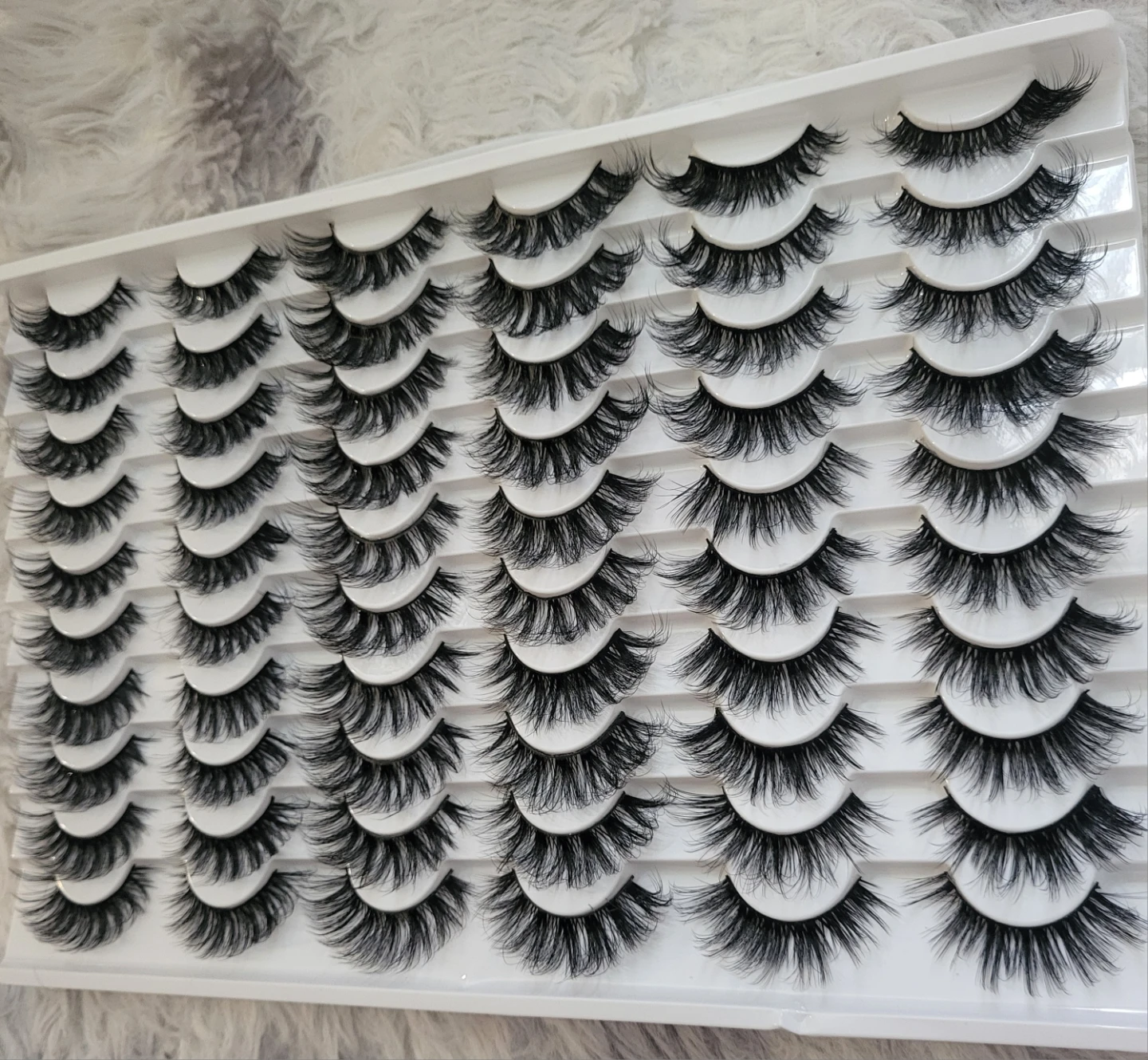 New Bulk set 30 pairs black eyelashes - photo 3