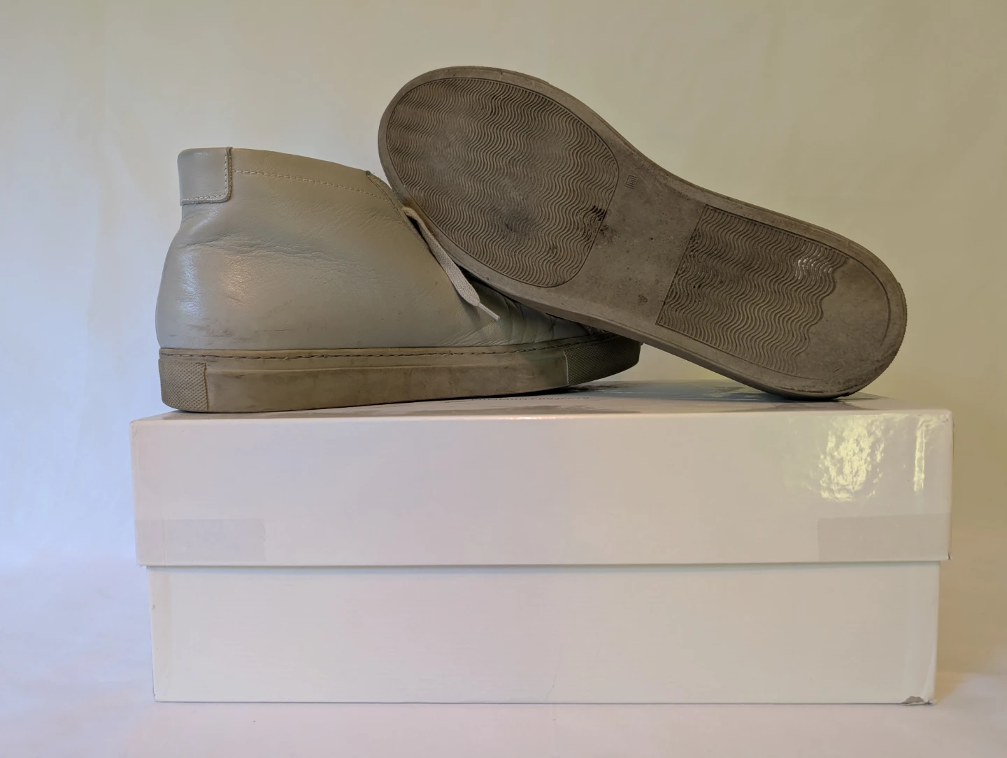 Common Projects Achilles Mid Grey Sneakers - photo 3