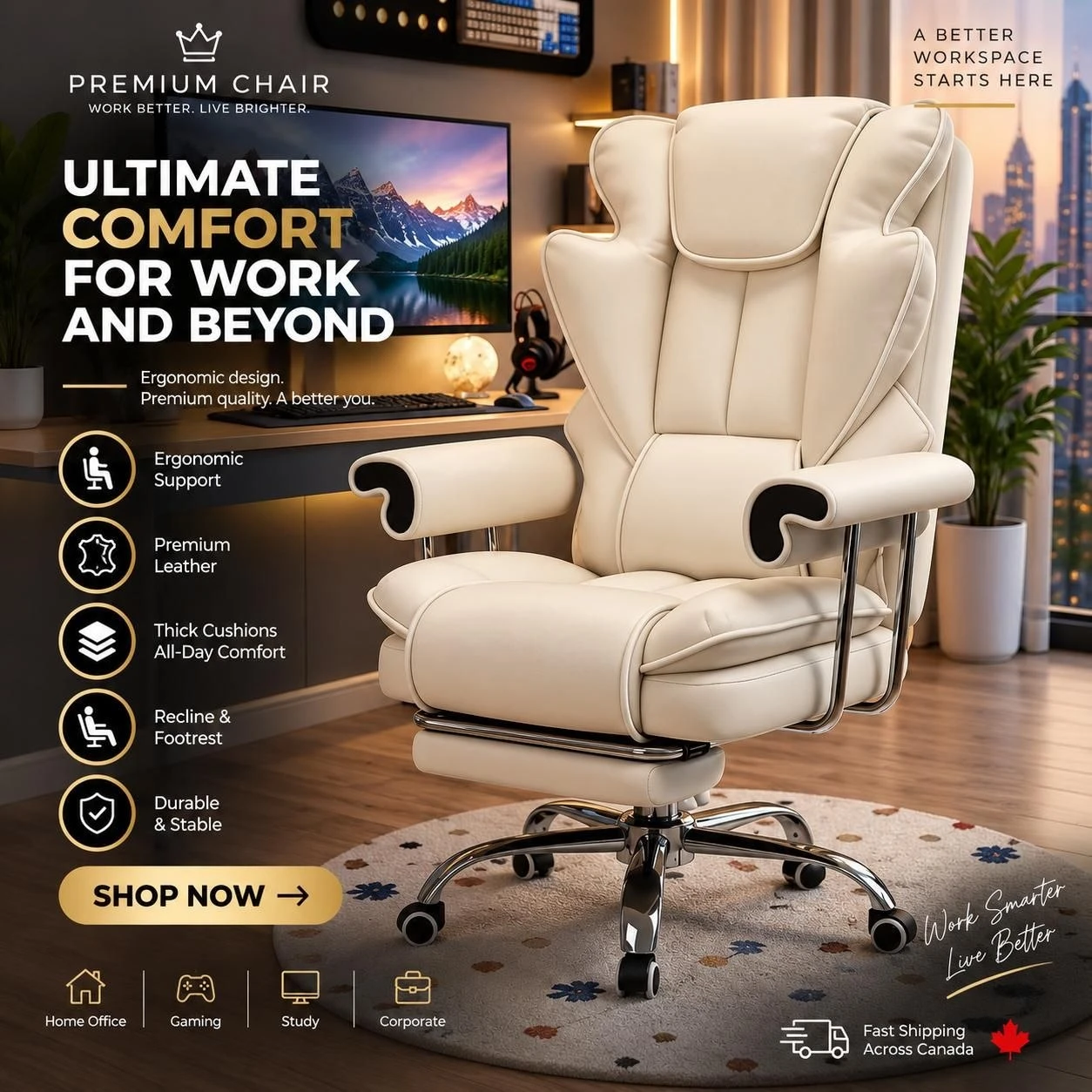 Premium Ergonomic Office Chair - photo 3