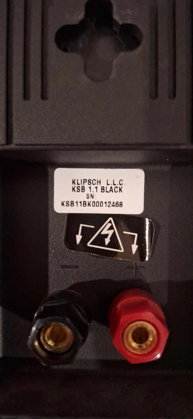 Klipsch KSB 1.1 Speaker and KSW 10 Subwoofer System - photo 4