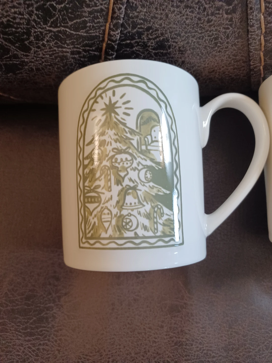 Set of 2 Christmas Tree Mugs - photo 2