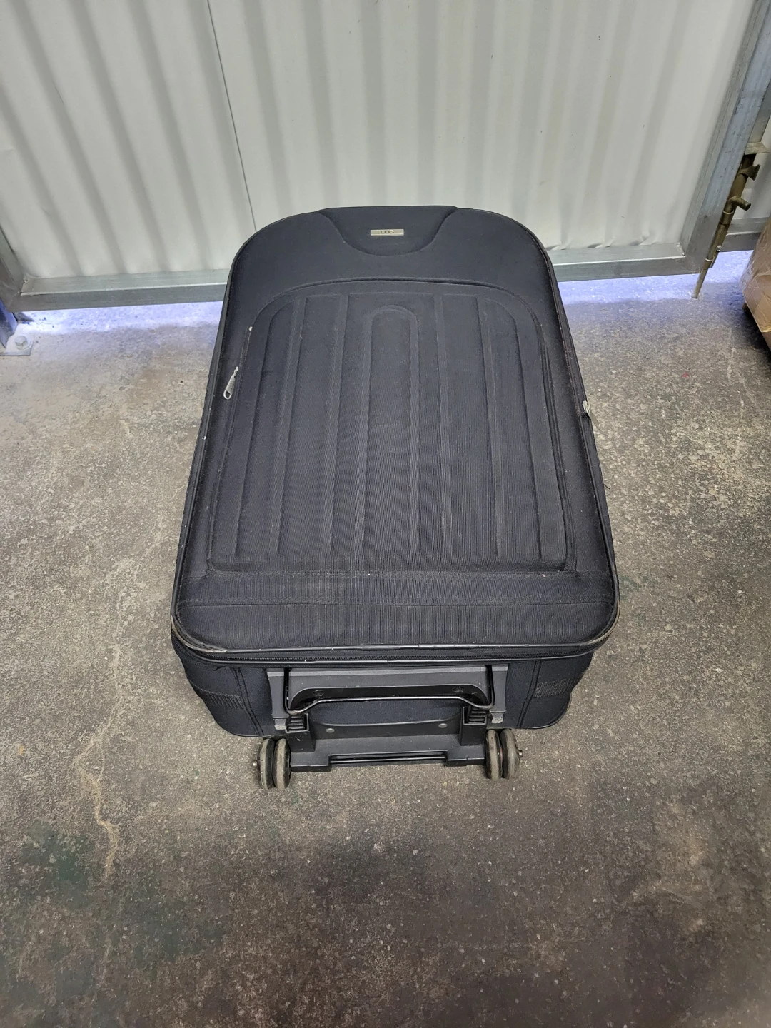 Black Check-in Rolling Suitcase - photo 3