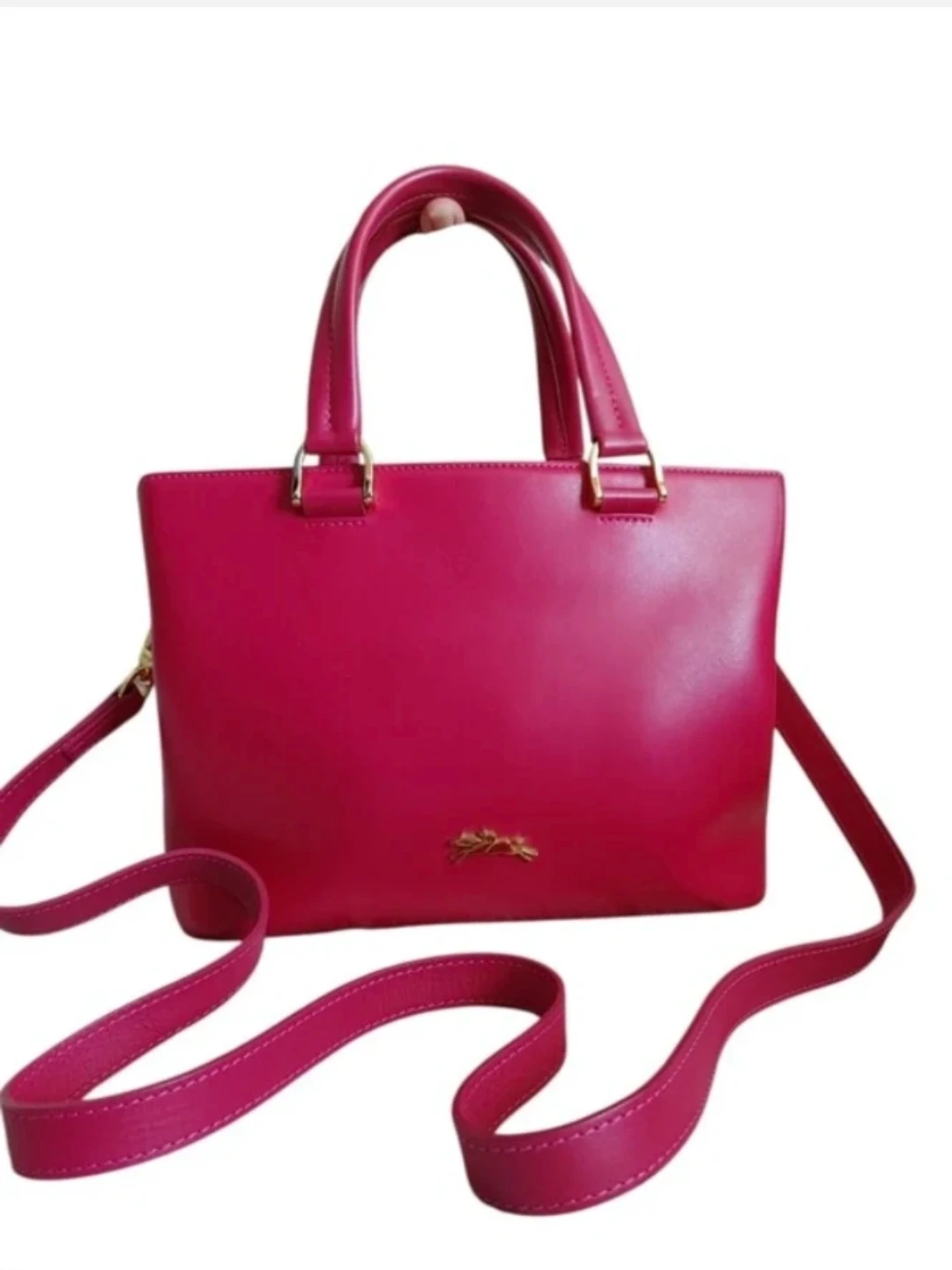 Longchamp Honore Leather Satchel Handbag