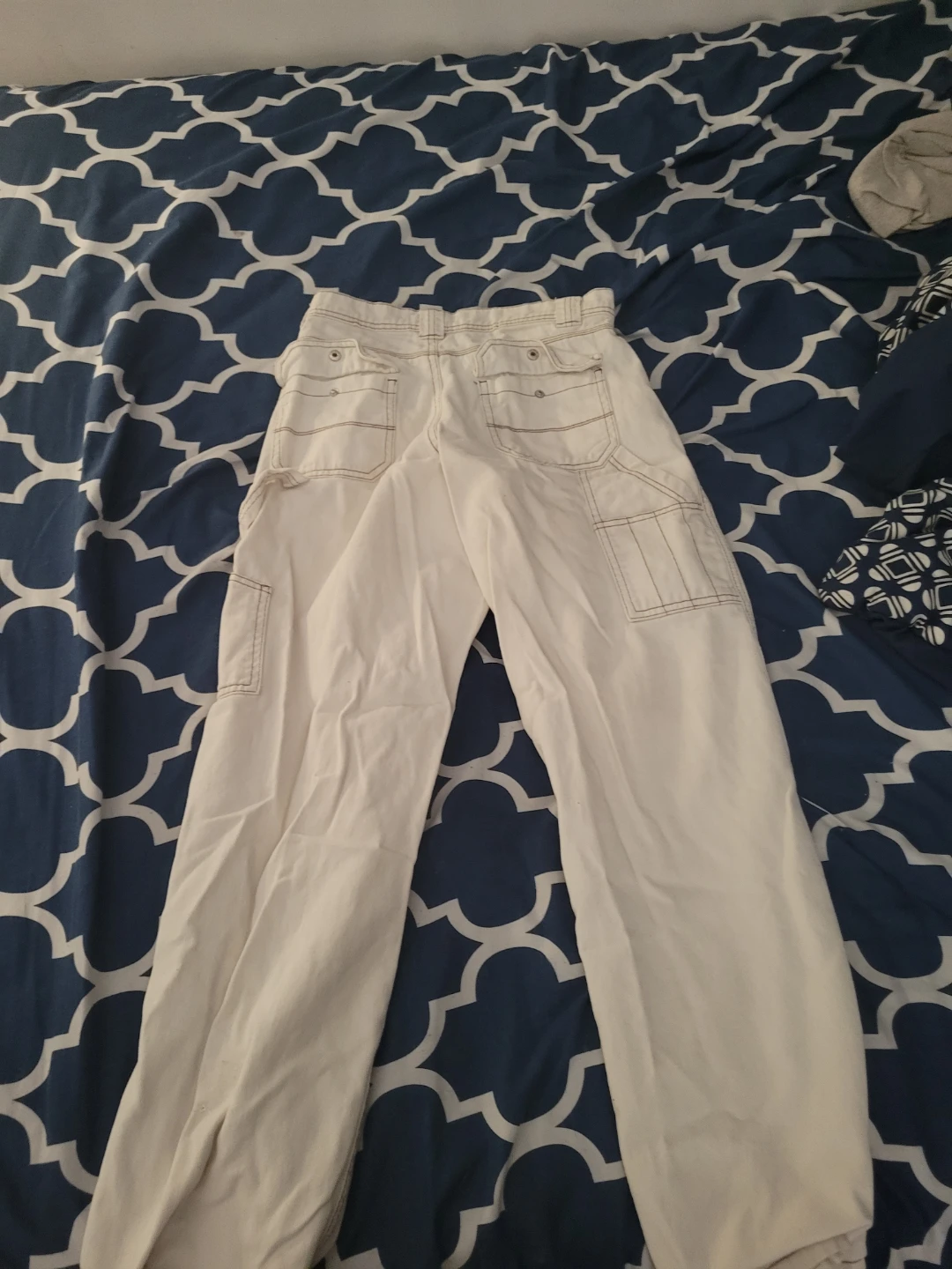 White Carpenter Jeans - photo 3