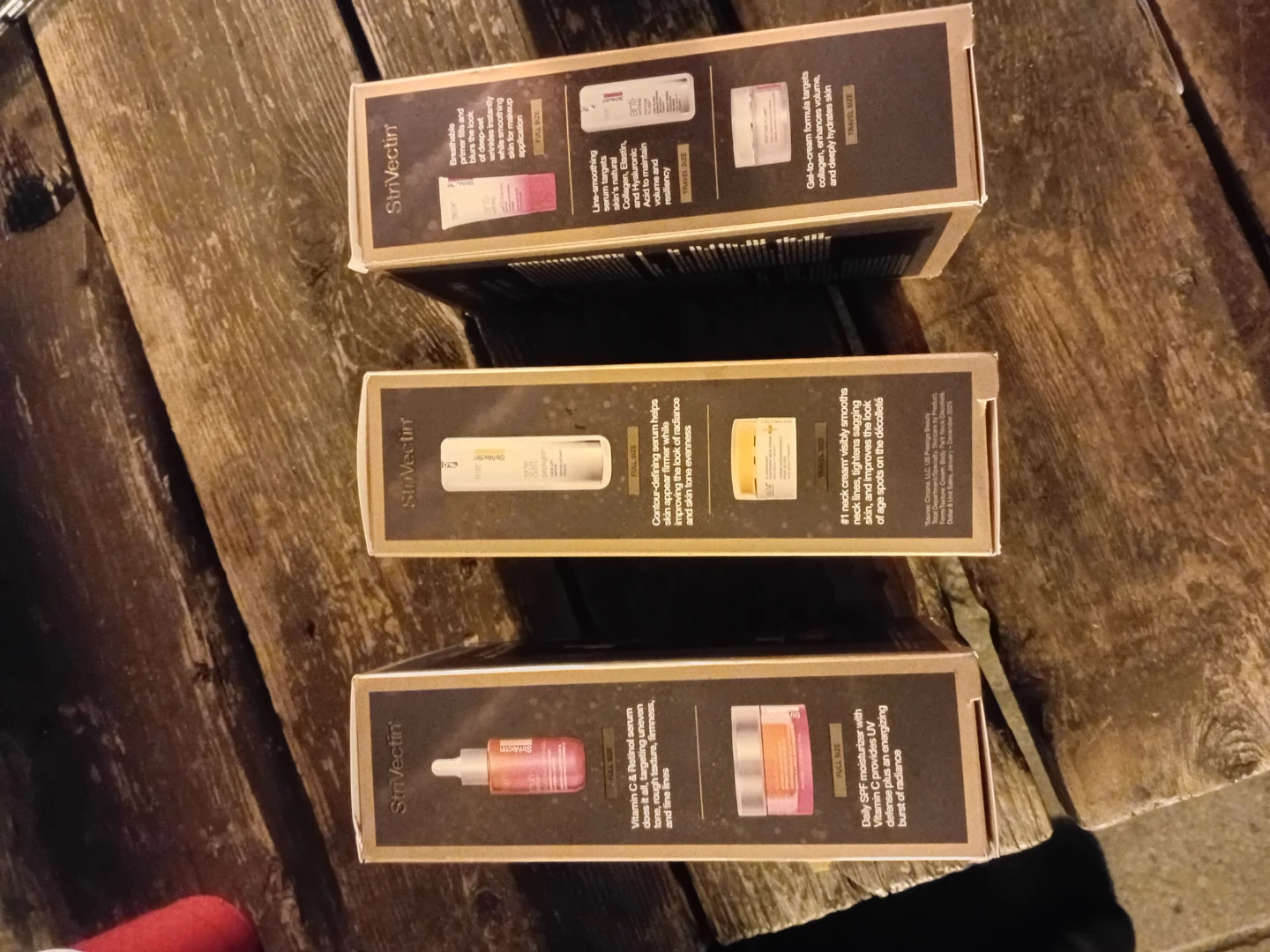 StriVectin Skincare Product Set of three.