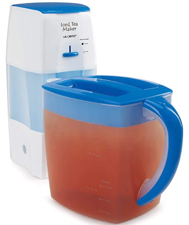 Mr. Coffee Iced Tea Maker 3 Quart Brew Strength Selector (Blue) - photo 3