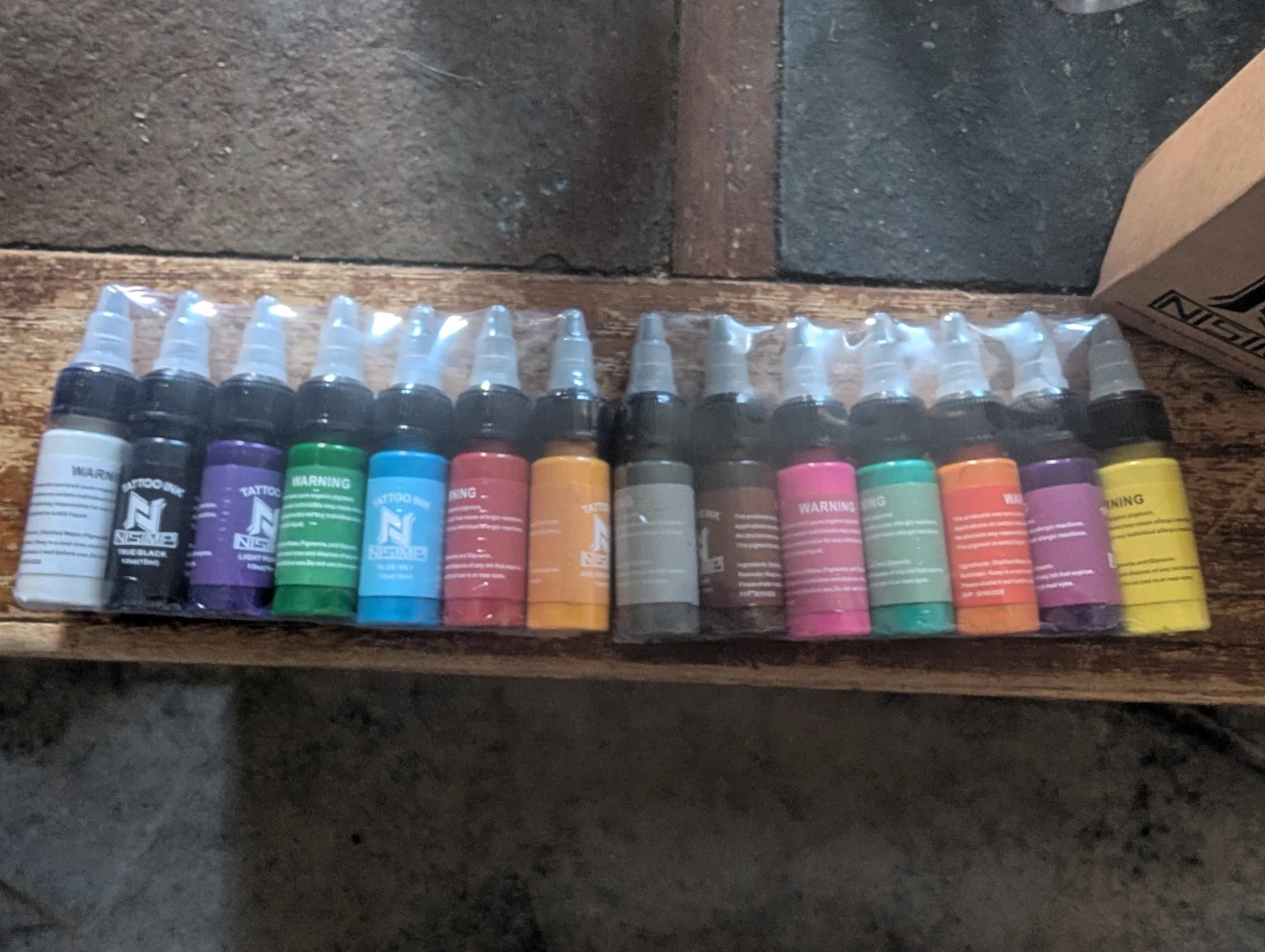 NISIMP Tattoo Ink Set 14 Bottles - photo 4