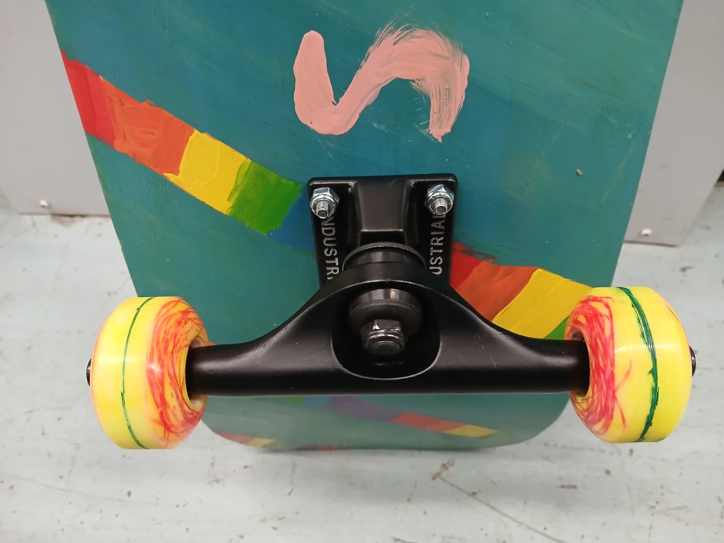 Skateboard with Colorful Deck - photo 2