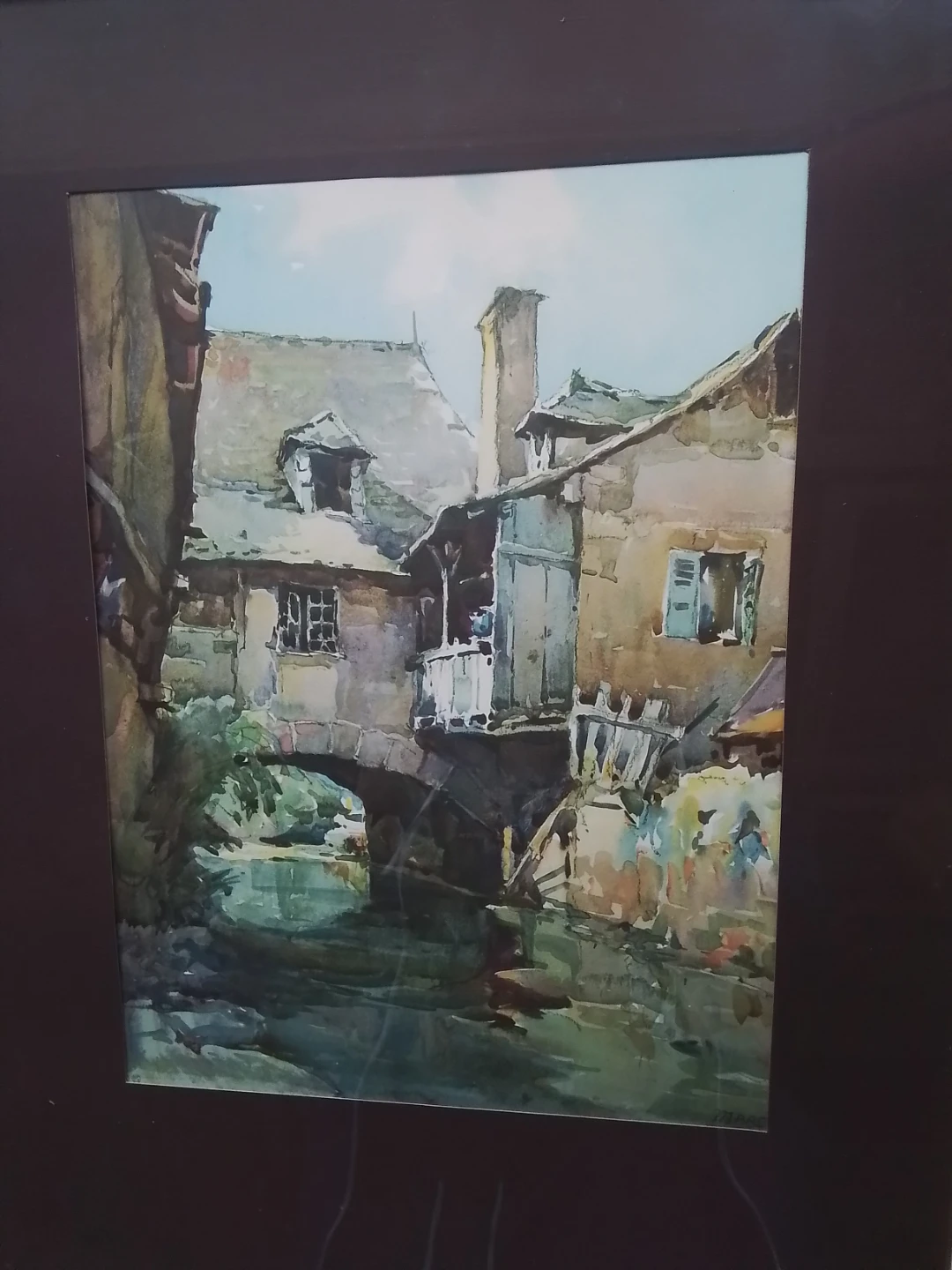 A. Marc Vieux Moulin Framed Print - photo 2