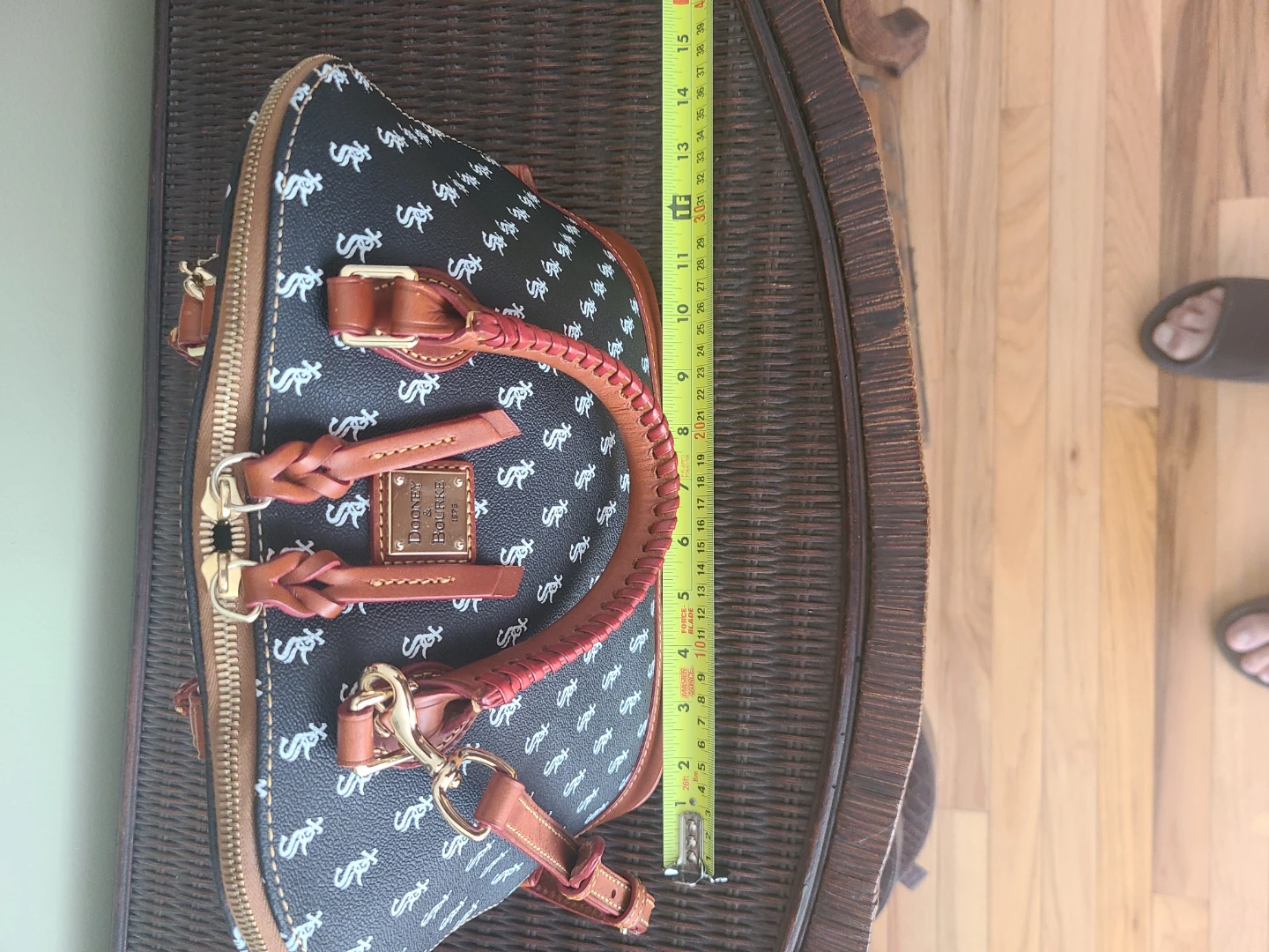 Dooney & Bourke MLB Chicago White Sox Dome Satchel - photo 2